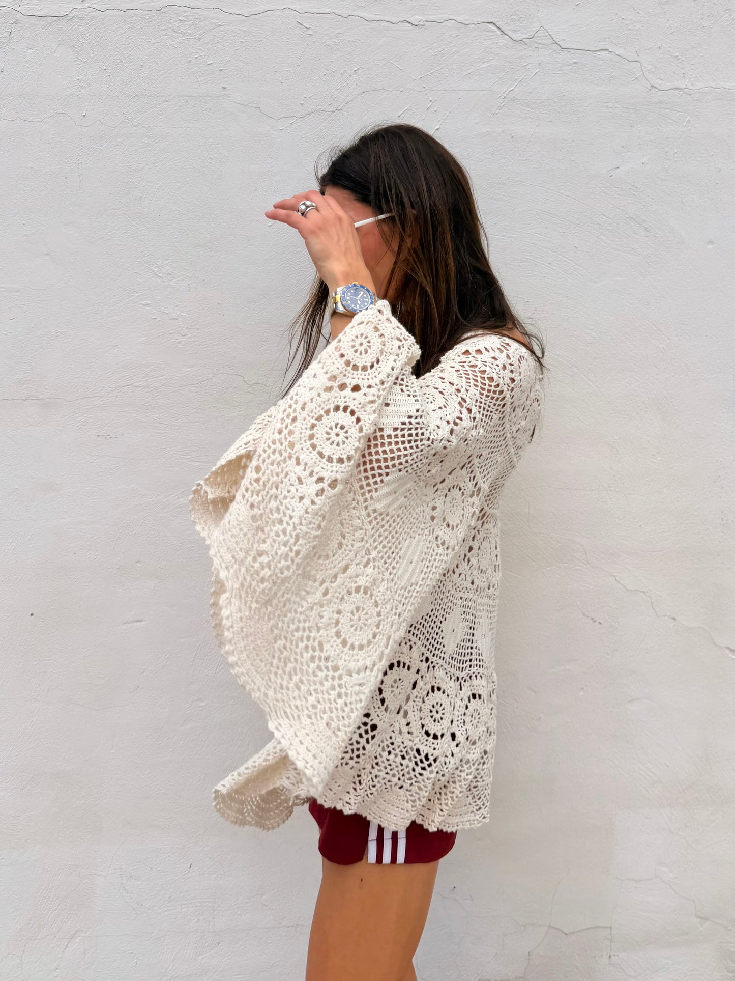 Crochet Poncho Tunic