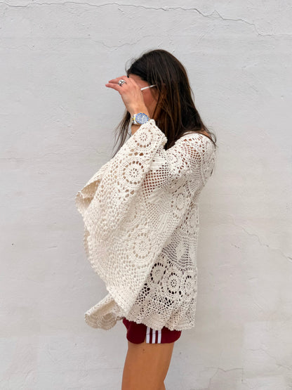 Crochet Poncho Tunic