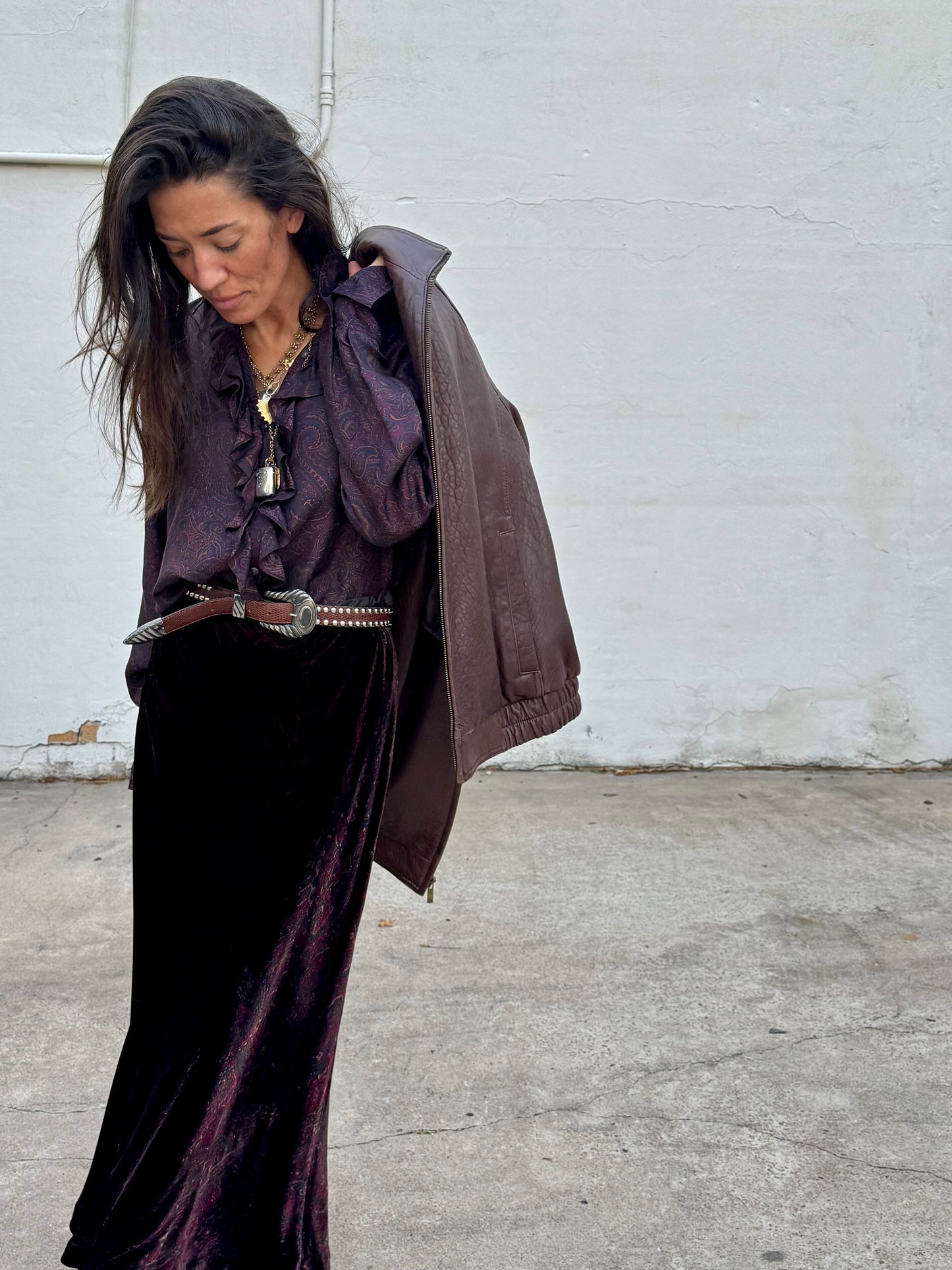 Silk Paisley Blouse Ralph