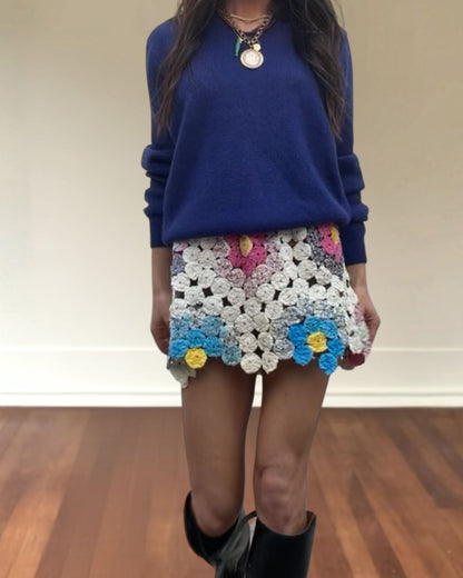 Yoyo Mini Skirt Daisy Chain