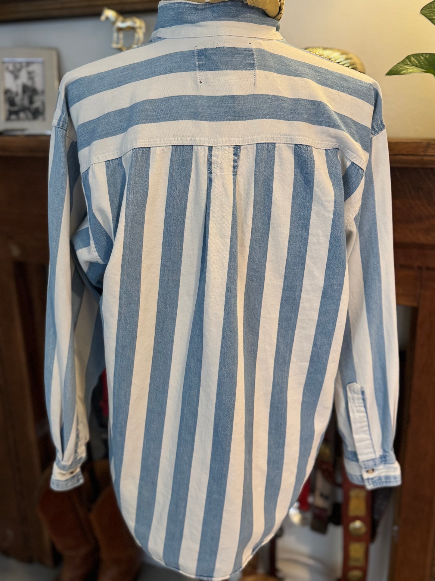 Denim Stripe Shirt