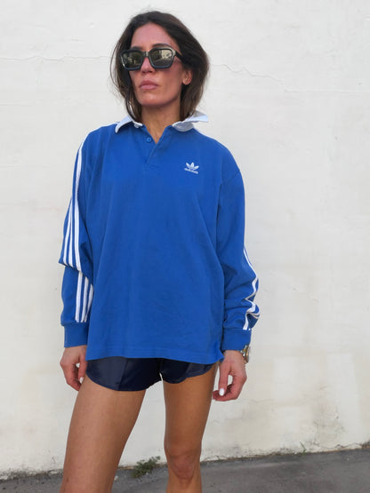 Vinatge Adidas Rugby Cobalt