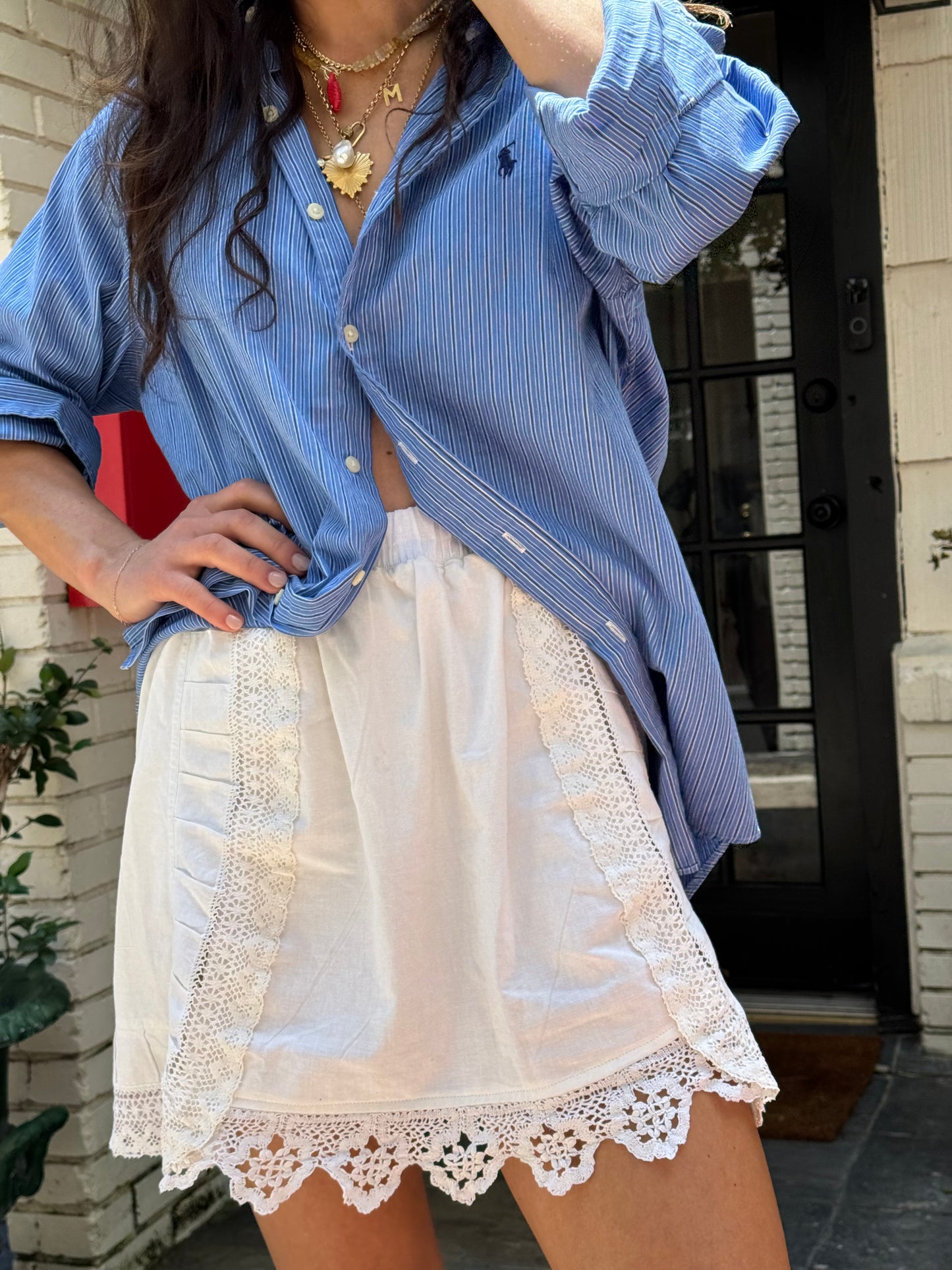 Antique Sham Skirt