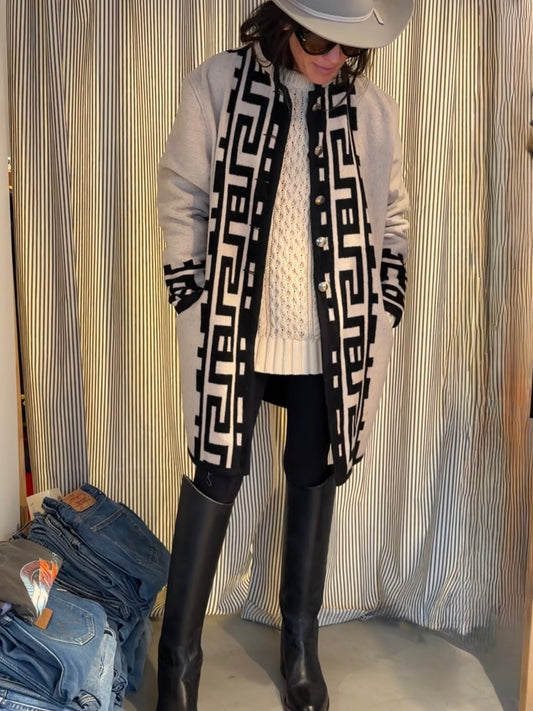 Reversible Wool Coat
