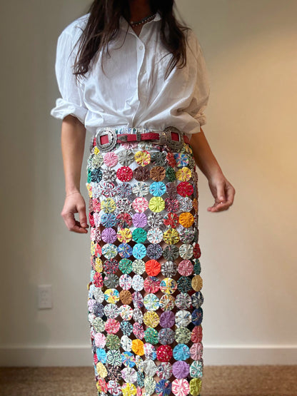 Yo-yo Maxi Skirt Multi