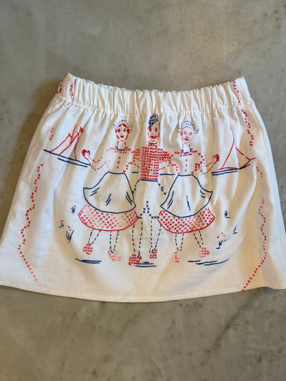 Dutch Trio Hand Towel Mini Skirt