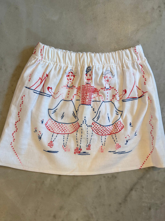 Dutch Trio Hand Towel Mini Skirt