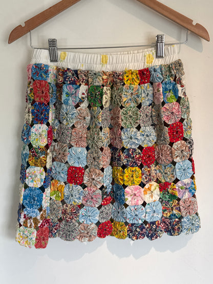 Yo-yo Mini Skirt Yellow Band Brights