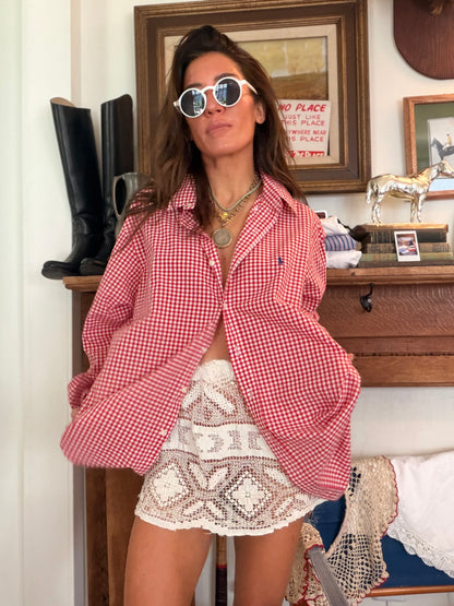 RL Red Gingham Shirt