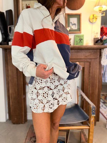 Americana Color Block Rugby