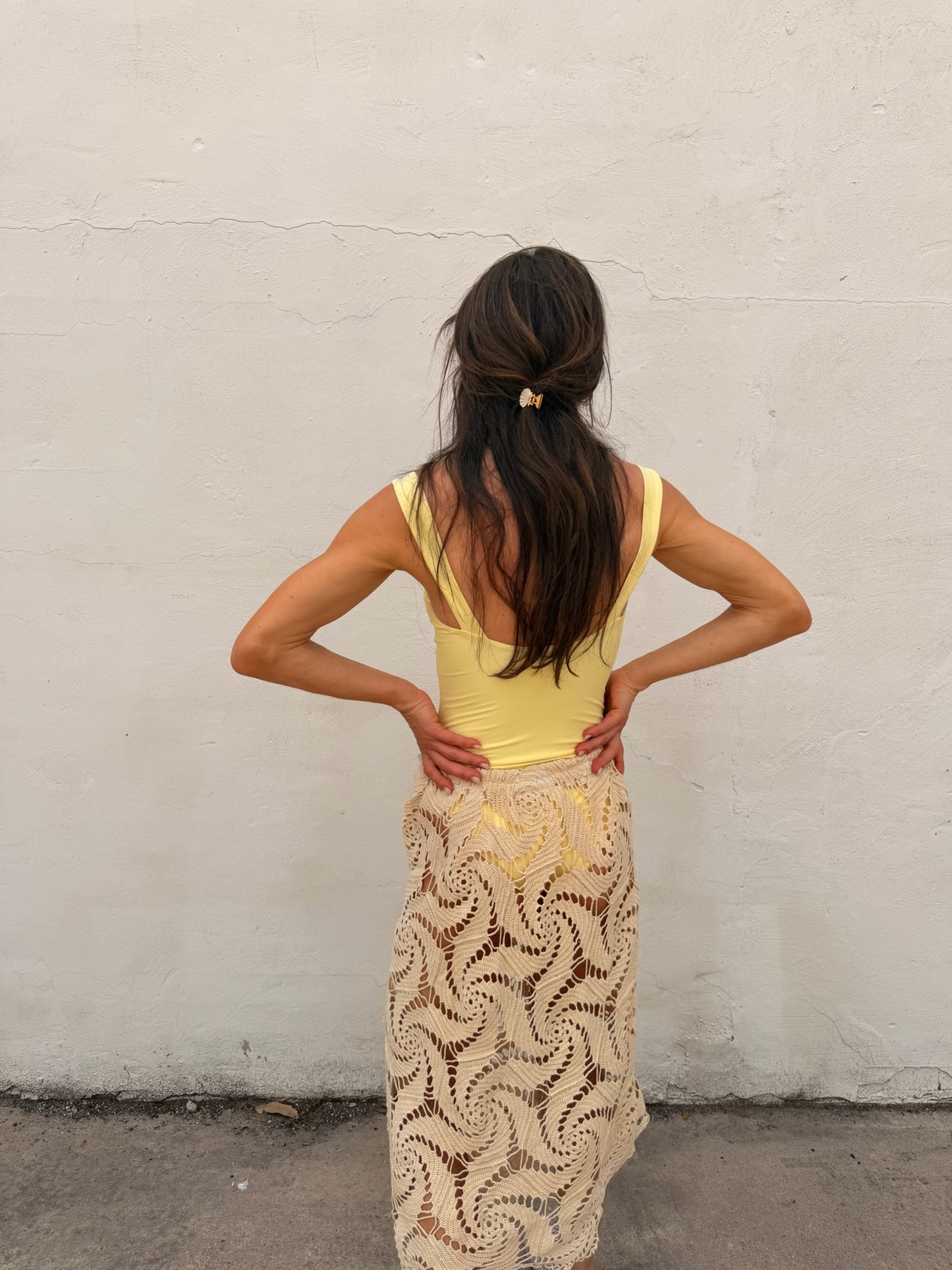 Crochet Midi Skirt