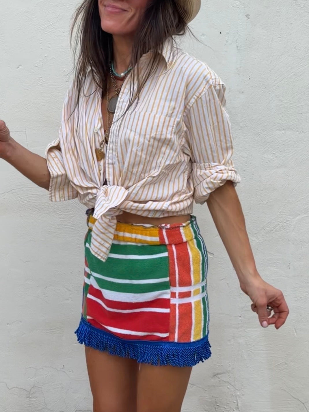 Towel Mini Skirt Primary
