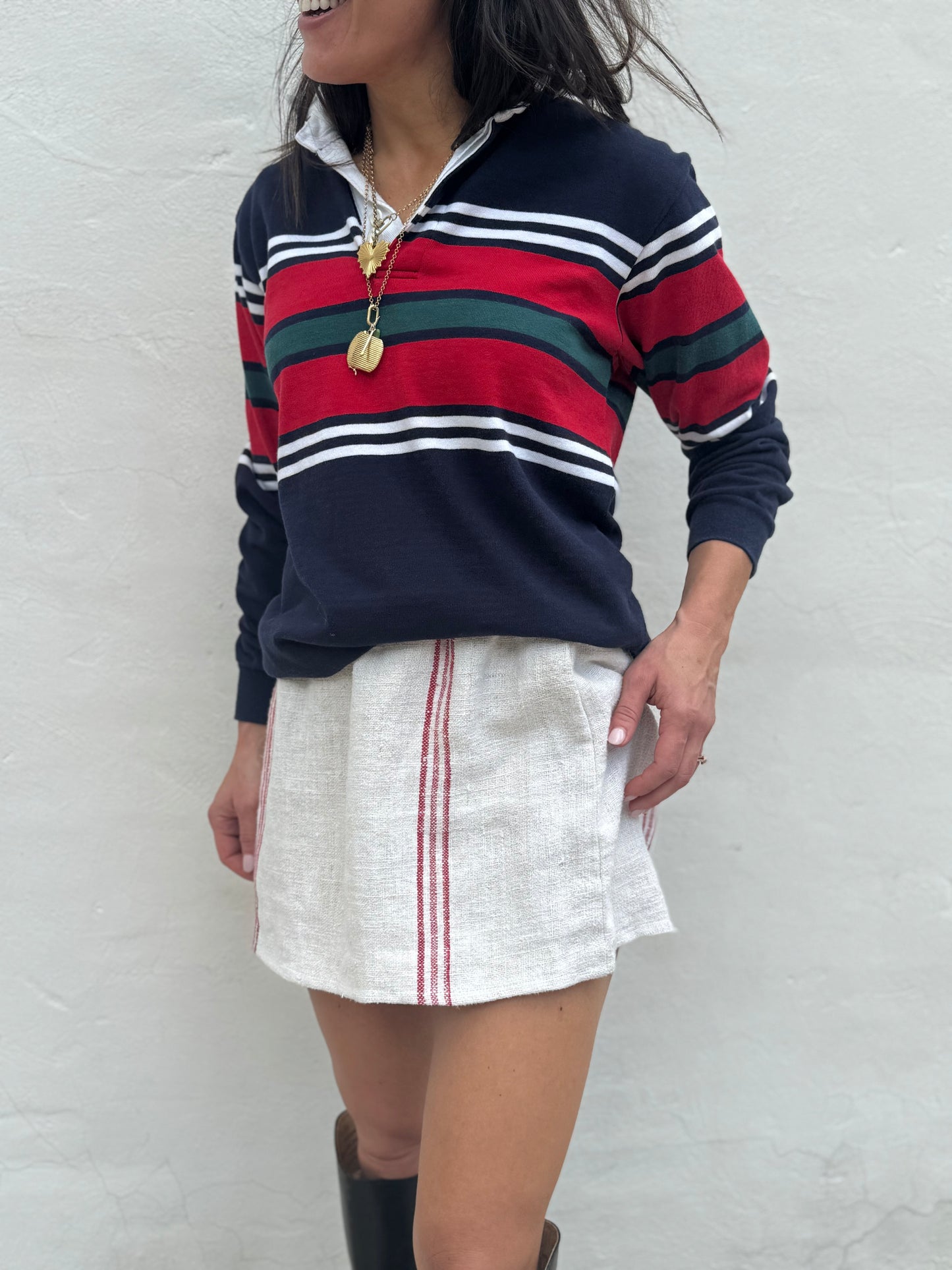 French Grainsack Mini Skirt