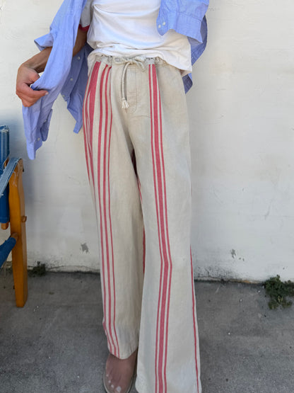 Ralph Lauren Linen Stripe Pant