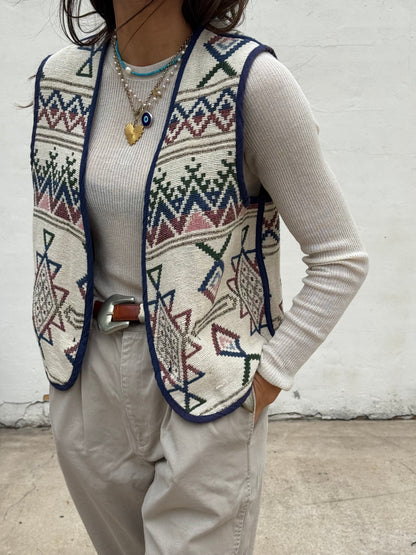 Reversible Tapestry Vest