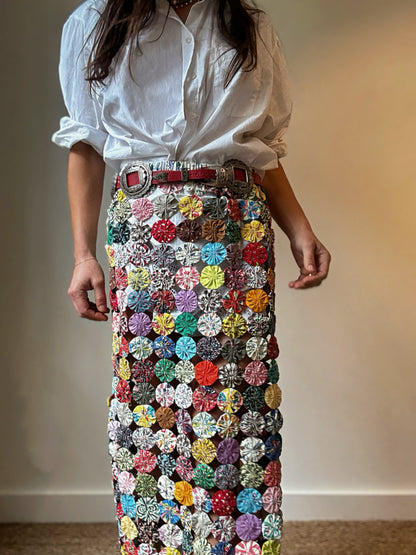 Yo-yo Maxi Skirt Multi