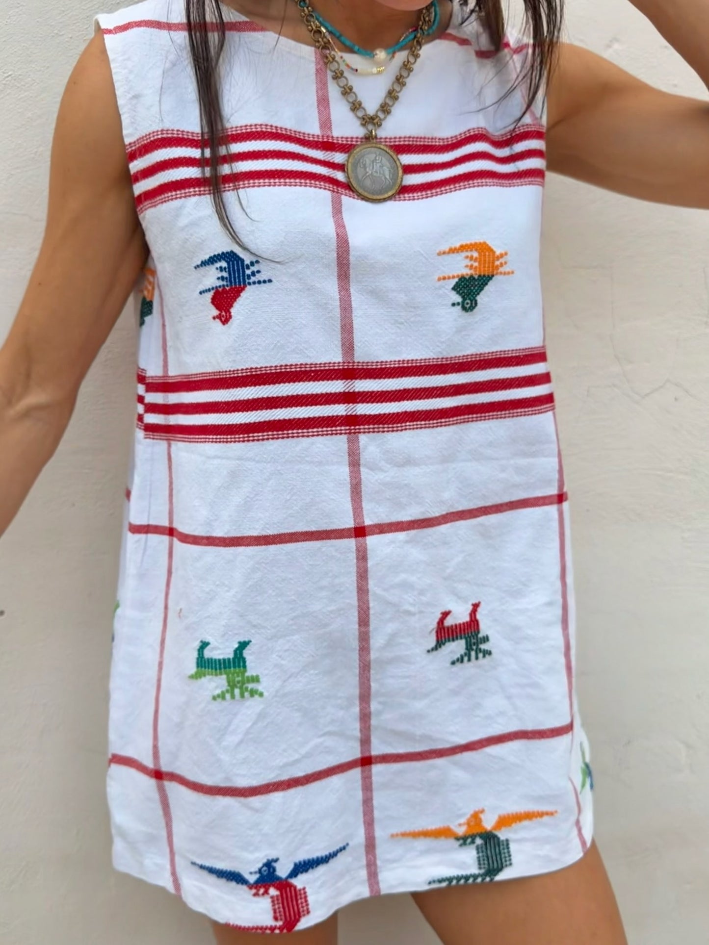 Guatemalan Textile Mini Dress