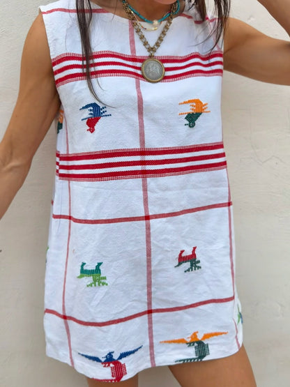 Guatemalan Textile Mini Dress