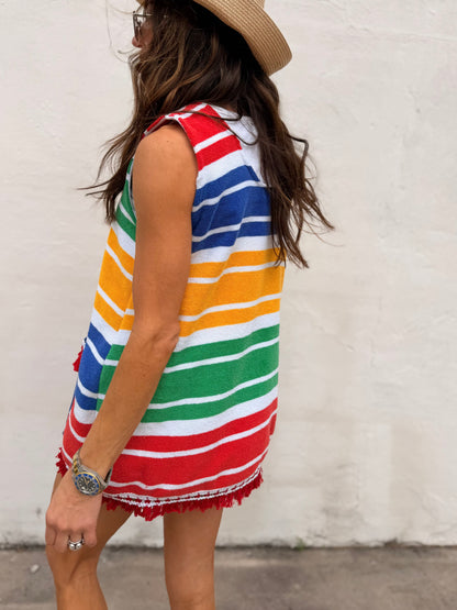 Vintage Stripe Towel Dress Primary