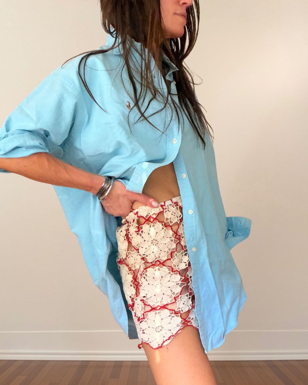 RL 90s Oxford Turquoise