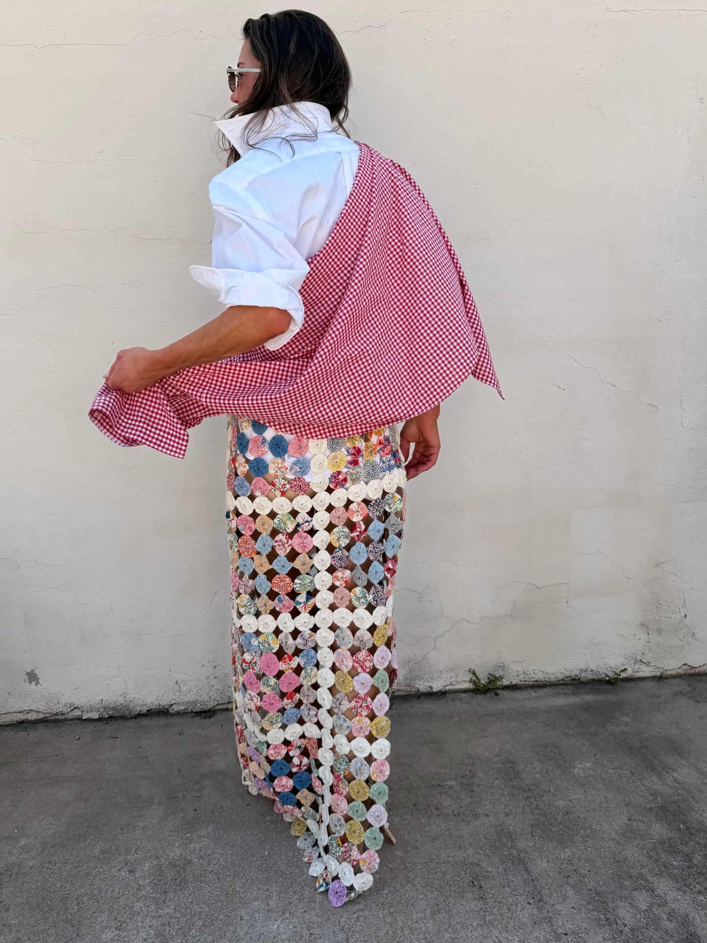 Yo-yo Maxi Skirt in County Fair