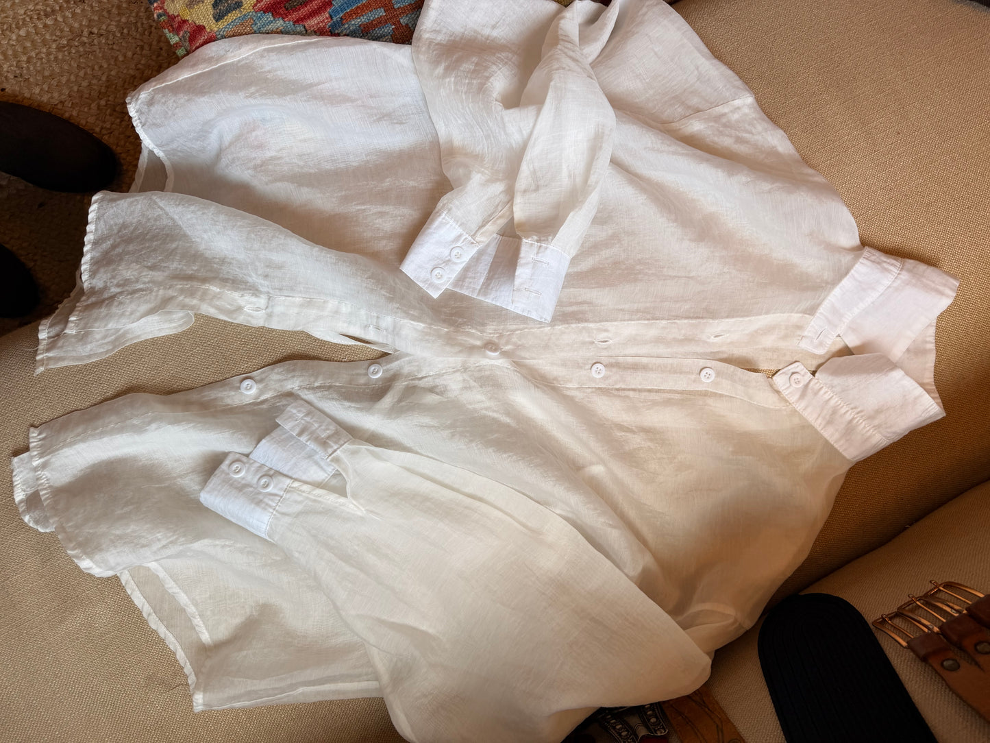 Sheer blouse