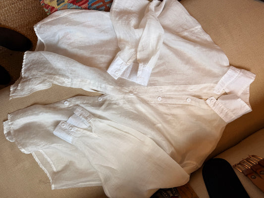 Sheer blouse