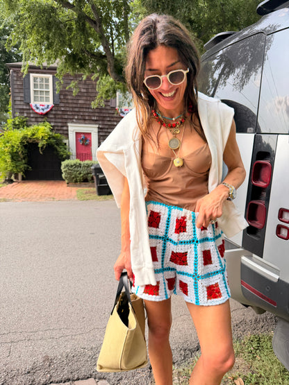 Crochet Shorts USA