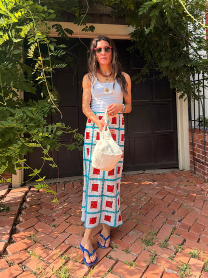 Crochet Midi Skirt USA