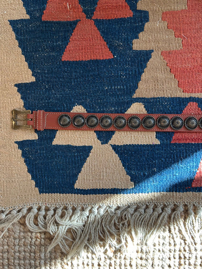 Vntg Concho Belt