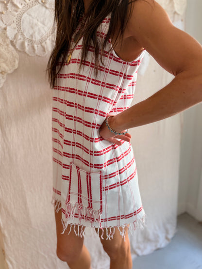 Scandinavian Cotton Mini Dress