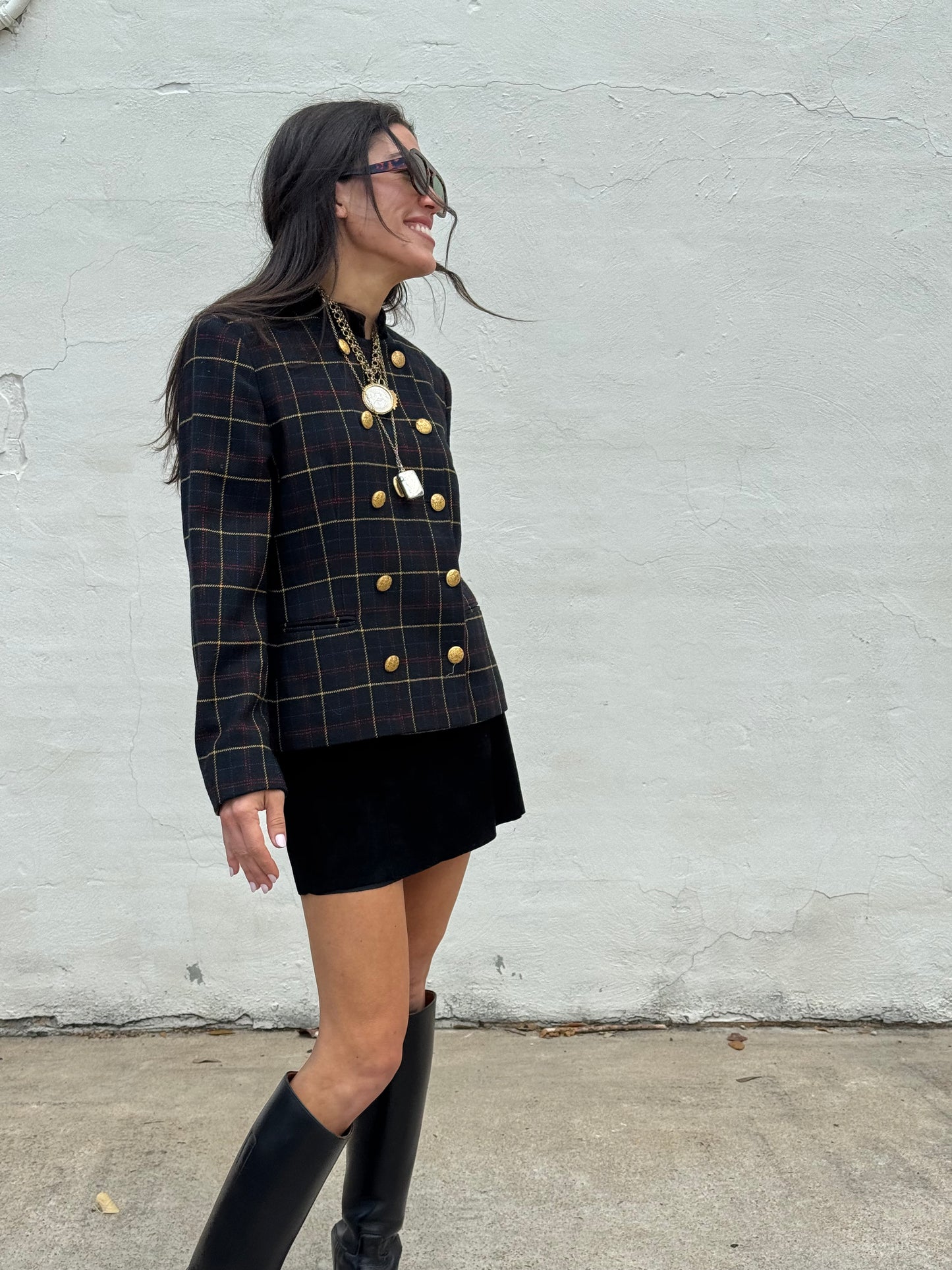 Plaid Nutcracker Jacket