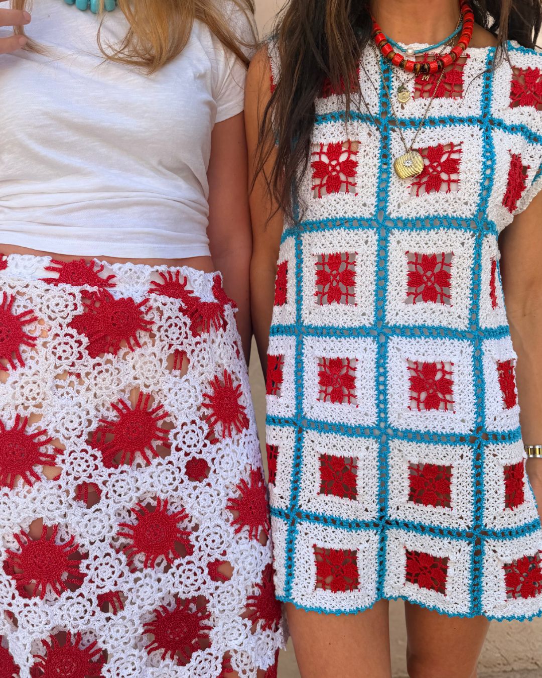 Crochet Mini Dress USA