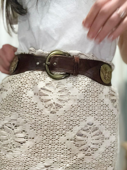 Brass Eagle Belt