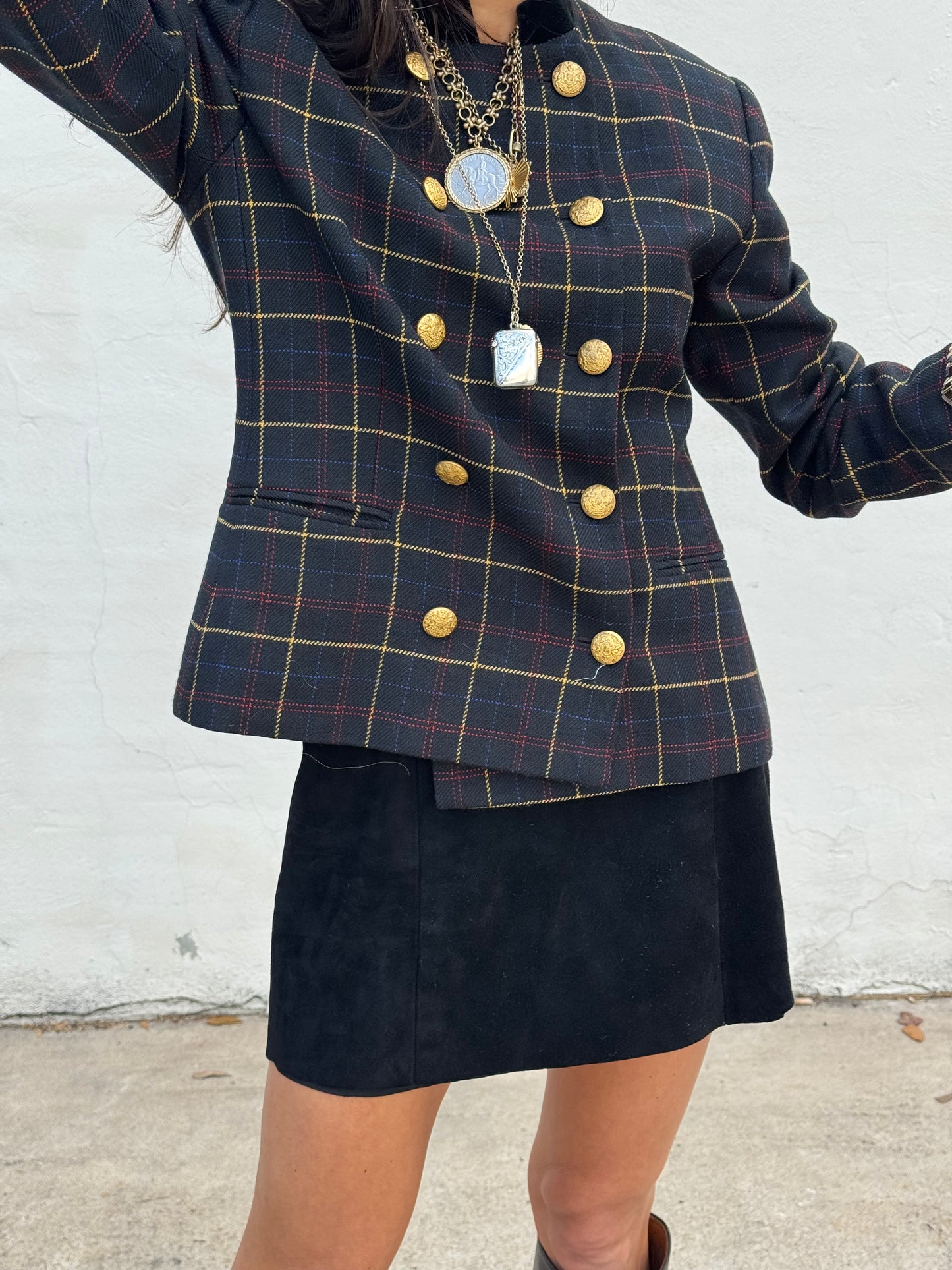 Plaid Nutcracker Jacket