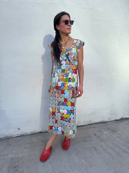 Yo-yo Long Dress Multi