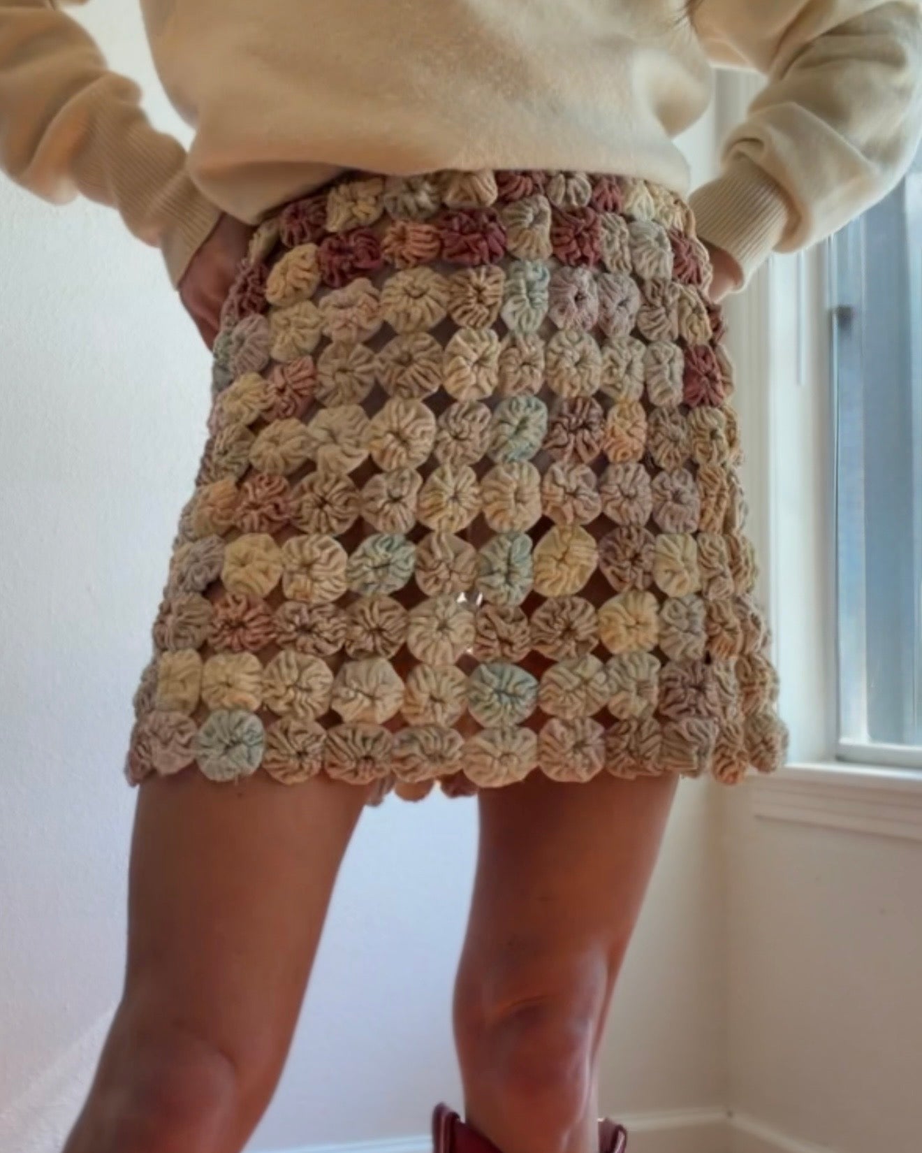 Yoyo Mini Mauve Velvet