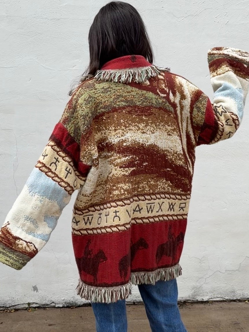 Yellowstone Tapestry Cardigan