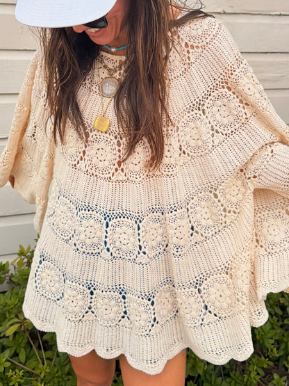 Crochet Cape Dress