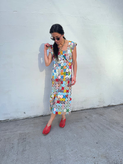 Yo-yo Long Dress Multi