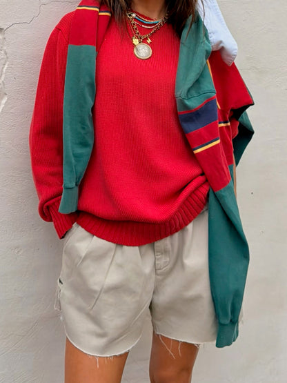 Pleated Camp Shorts