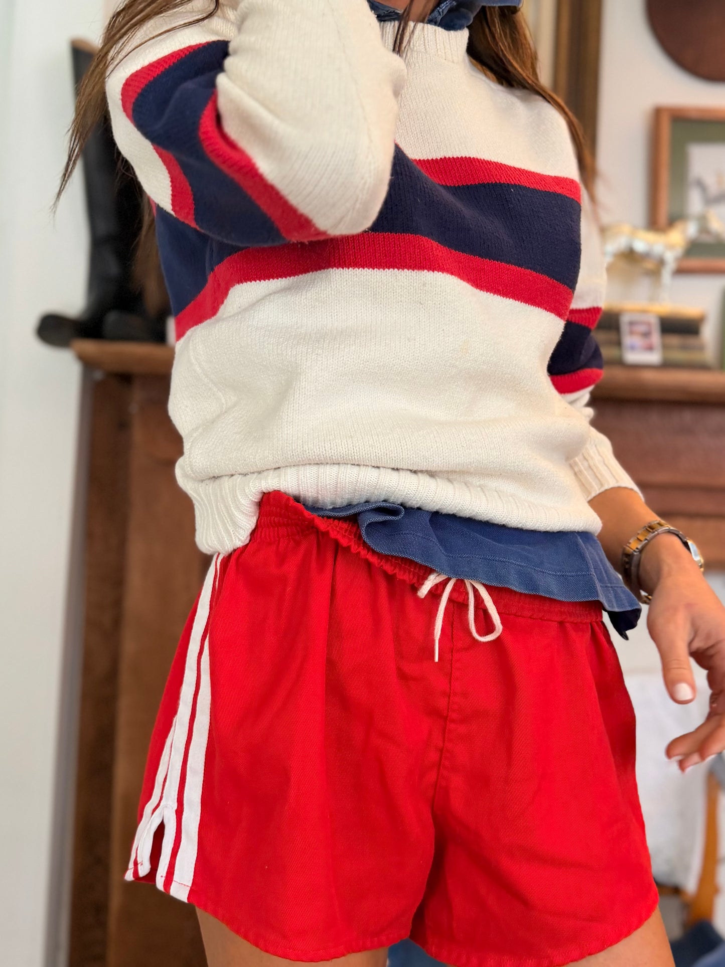 Adidas Trefoil Shorts Red