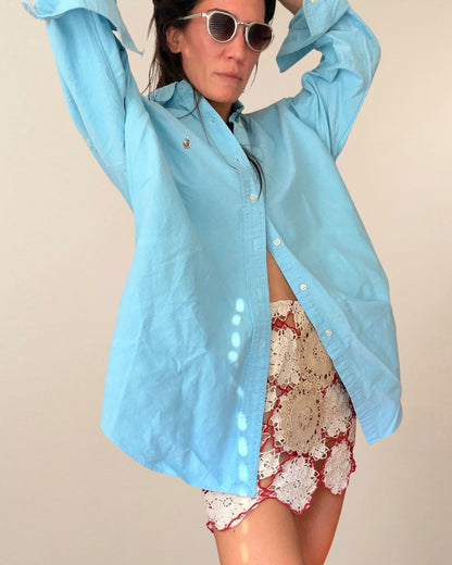 RL 90s Oxford Turquoise