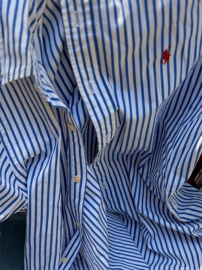 Ralph Blue Stripe Shirt