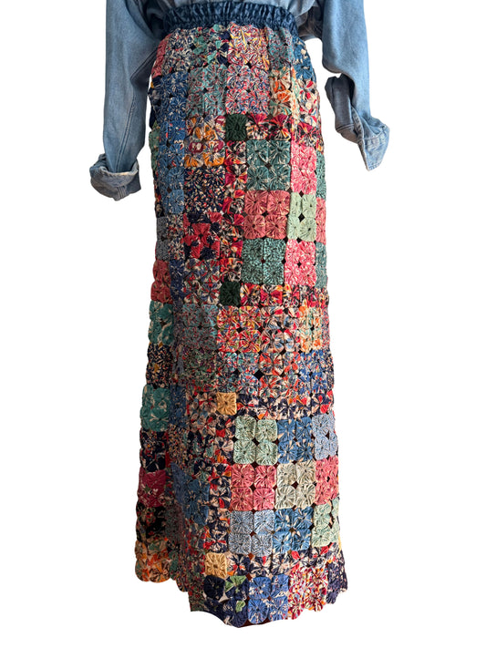 Yoyo Maxi Skirt in Bloom