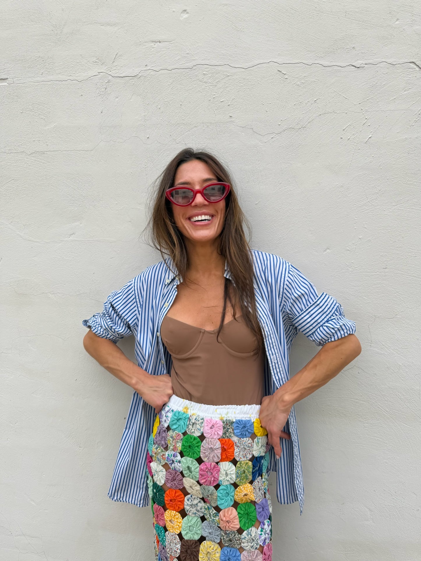 Yo-yo Maxi Skirt Confetti