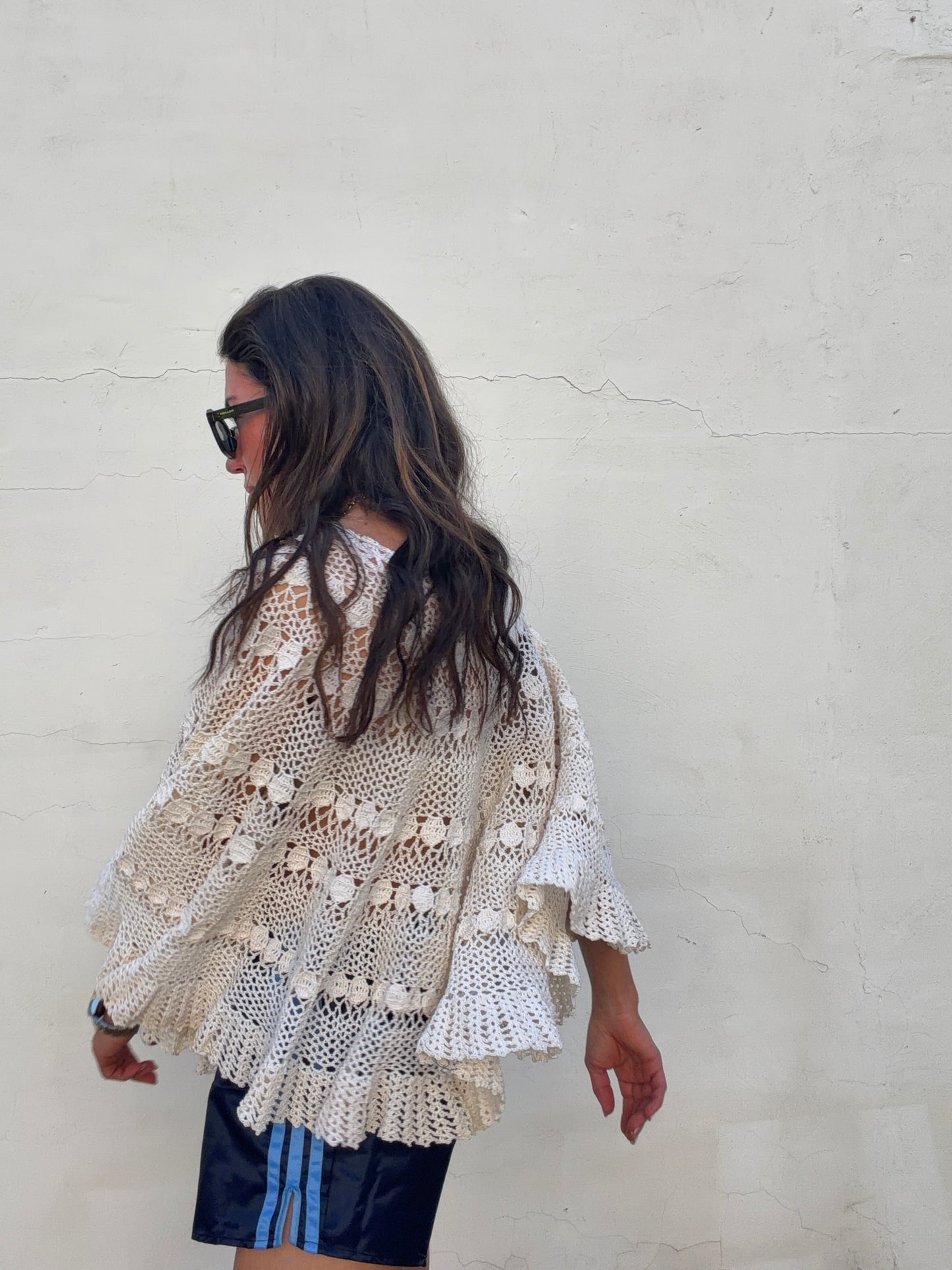 Crochet Poncho Top