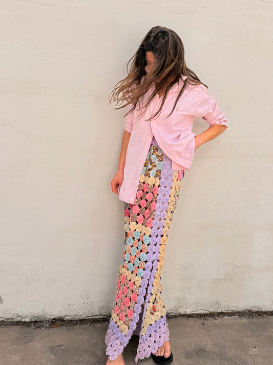 Yo-yo Maxi Skirt in Bahama