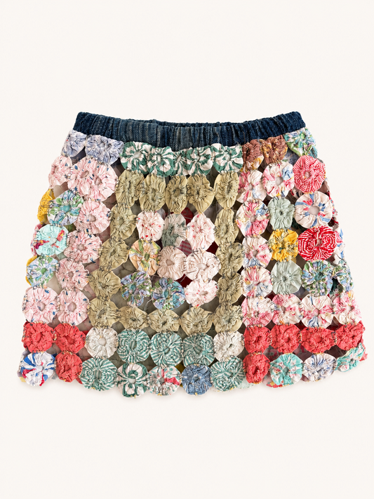 Yoyo Mini Skirt Garden Club