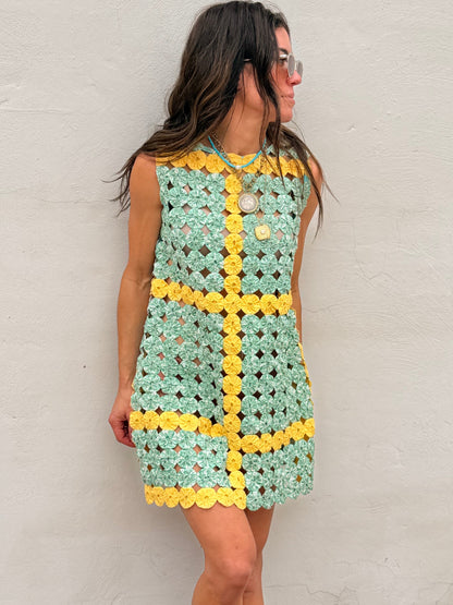 Yoyo Mini Dress Greenbriar